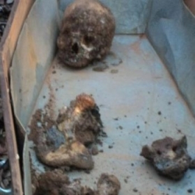 Percia confirmou que ossada encontrada  da vtima 