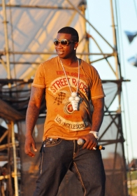 Gucci Mane em show no Brooklyn em agosto do ano passado