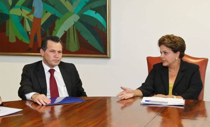 Governador Silval Barbosa, que contabiliza investimentos, apesar do ajuste do Governo Dilma