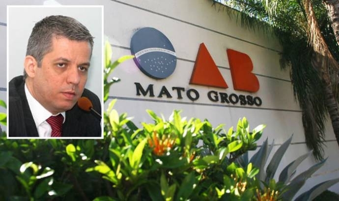 O vice-presidente da OAB-MT, Maurcio Aude, que  acusado de difamar juiz federal