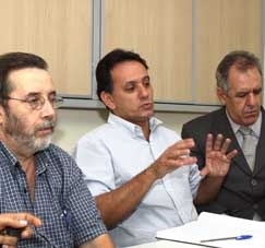 O presidente do PSDB, Nilson Leito, reunio lideranas do partido para discutir a implementao de novas aes