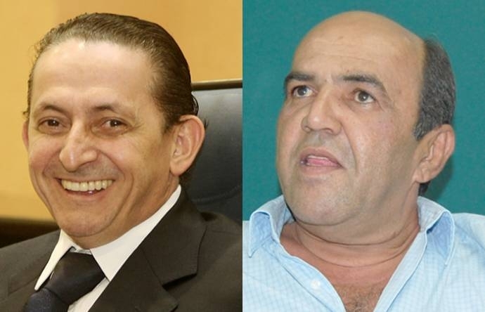O prefeito Chico Galindo e o vereador Jlio Pinheiro: manobra para aprovar lei
