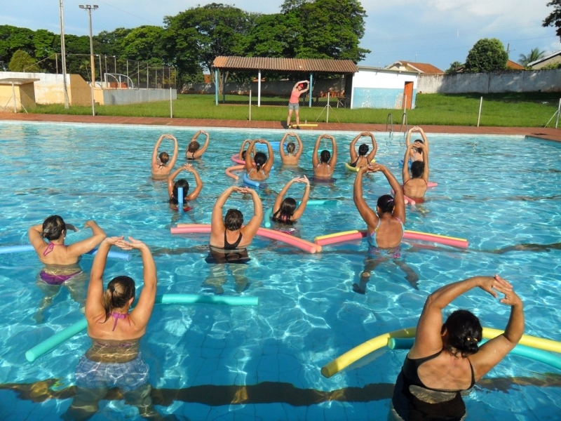 A piscina pblica de Santo Afonso atender ainda atividades de hidroterapia e de fisioterapia