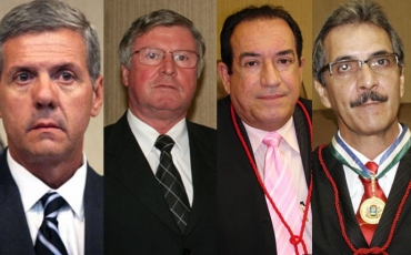 Os magistrados Stbile, Miotto, Carvalho e Rocha foram denunciados e podem perder seus cargos
