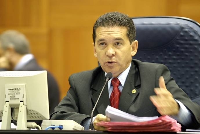 O deputado Srgio Ricardo, cotado para ser candidato a prefeito de Cuiab: arco de aliana
