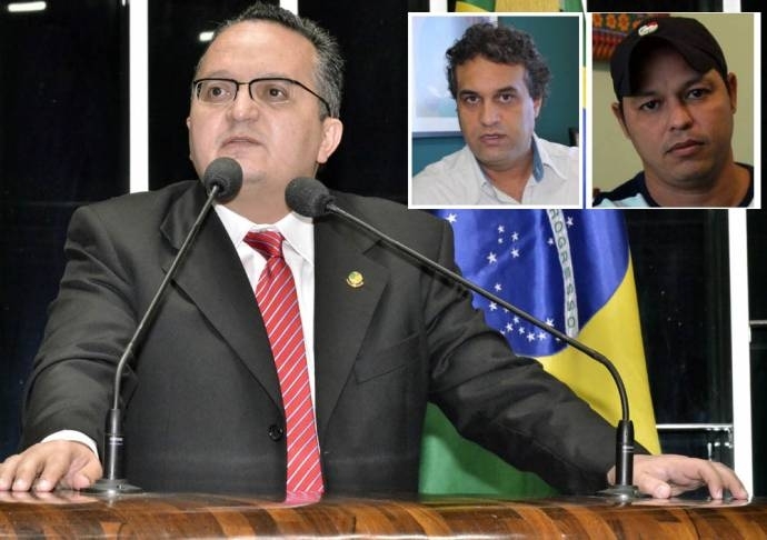 O senador Pedro Taques, que acionou Rodrigues e Leite por crimes contra a honra: a guerra continua