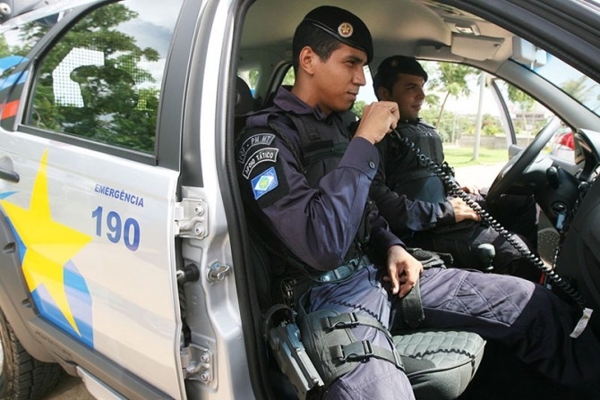 Durante o feriadão, a PM registrou sete assassinatos na área metropolitana de Cuiabá