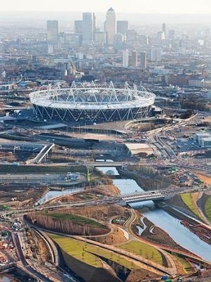 Obras para Jogos Olmpicos comeam a ficar prontos em Londres