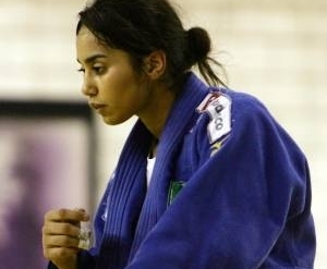 Mariana Silva, medalha de ouro na categoria 63 kg da Copa Pan-Americana de Jud em Guayaquil, Equador