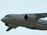 Avio Antonov An-148, igual ao desta foto, caiu durante voo de testes na regio central da Rssia