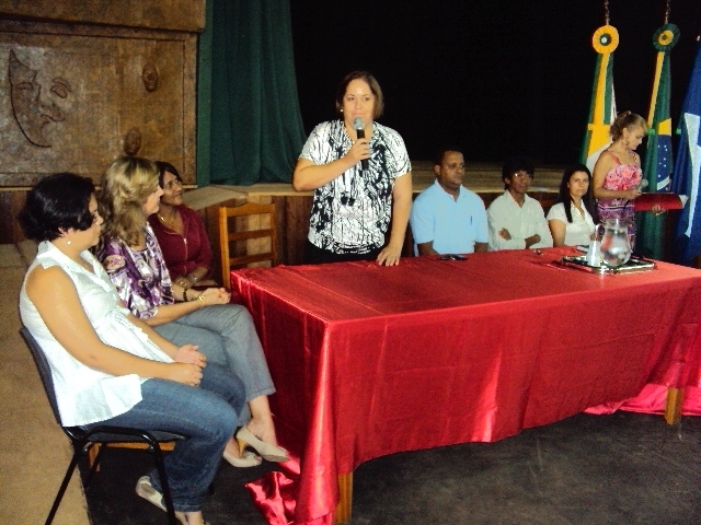 Jornada Pedaggica  realizada no auditrio da secretaria municipal de Educao