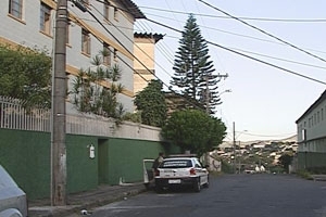 Prdio onde mora a famlia em Belo Horizonte
