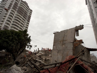 Torre estava sendo erguida no bairro Nazar 