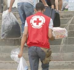 Cruz Vermelha concentra doaes e movimento no para na entidade