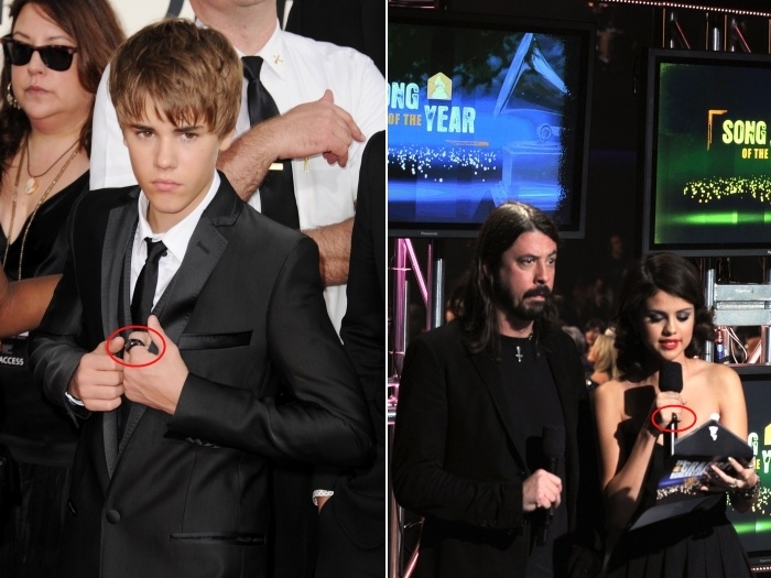 Neste domingo (16), cantor usou um anel bem parecido com o que Selena usou em dezembro, durante anncio ao Grammy