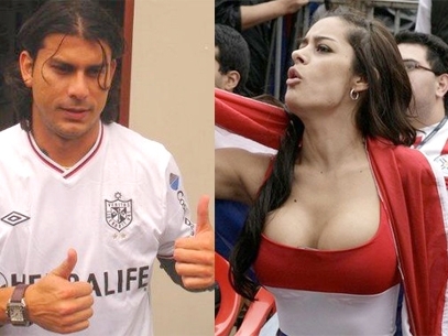 Jogador paraguaio  o novo amor de Larissa Riquelme