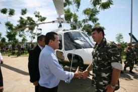 Governador Silval Barbosa entrega duas Aeronaves e seis bases Comunitrias Moves