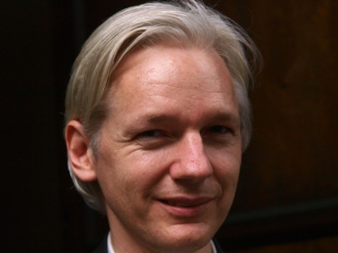 Julian Assange em foto de 27 de julho.
