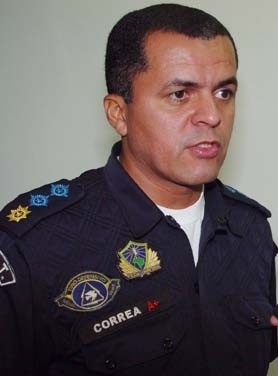Comandante da 9 CIPM de Diamantino, Major PM Corra.