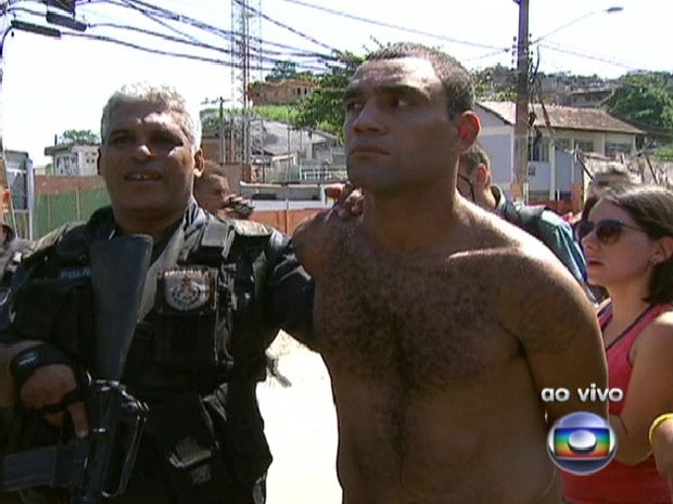 Traficante no estava armado na hora em que foi preso