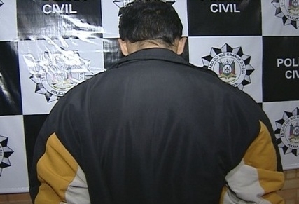 Padrasto foi preso no RS suspeito de estuprar duas crianas durante trs anos