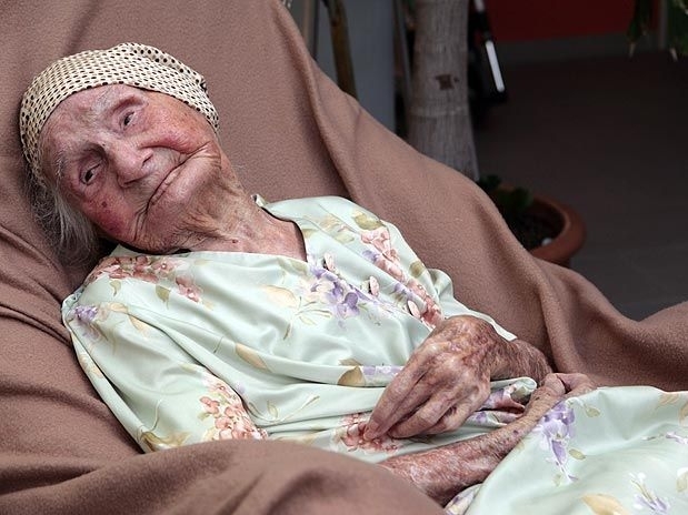 A supercentenria Eugnie Blanchard morreu na ltima quarta-feira, aos 114 anos