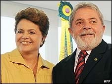 Dilma no descarta adotar medidas para evitar alta do real.