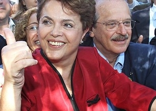 Dilma entra para a histria como a 1 presidente do Brasil
