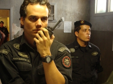 Wagner Moura, o coronel Nascimento, em cena do filme 