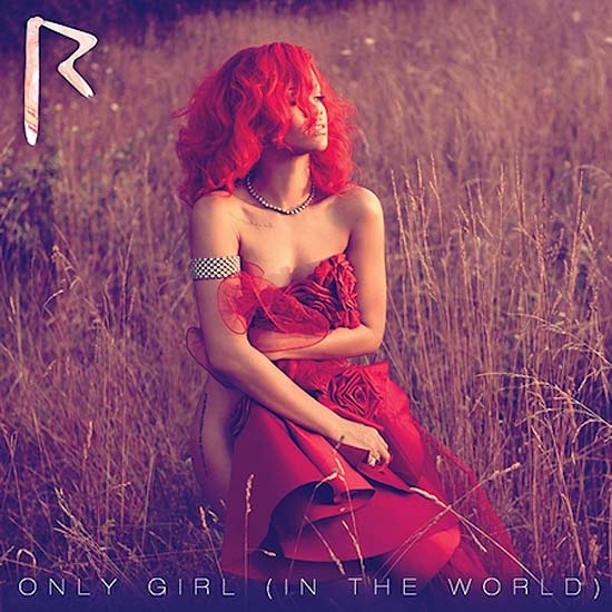 Rihanna na capa do single 
