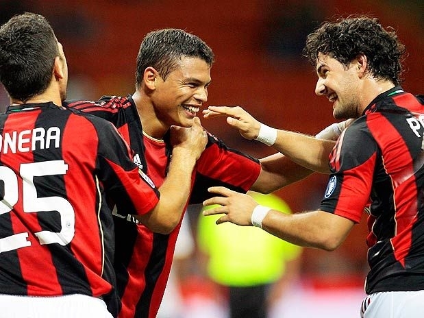 Thiago Silva  o grande destaque do setor defensivo do Milan