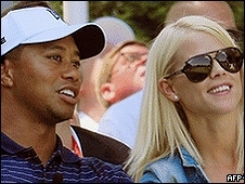 Woods e Elin Nordegren foram casados por seis anos