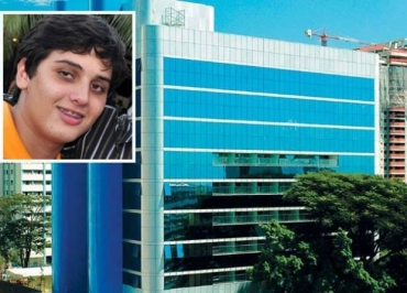 Eliene Jr., que foi submetido a uma cirurgia na aorte, no Hospital Benefic�ncia Portuguesa, em SP 