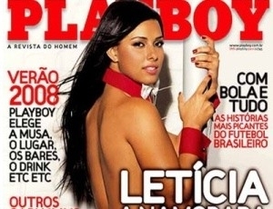 Letcia Carlos j foi capa da revista Playboy