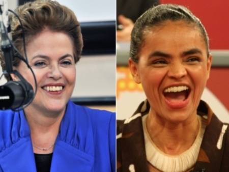 Dilma Rousseff e Marina Silva: mulheres ganham espao na poltica