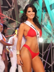 Miss Brasil 2010 Dbora Lyra representou Minas Gerais no concurso nacional
