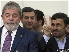 Aproximao de Lula com Ahmadinejad desagradou Washington