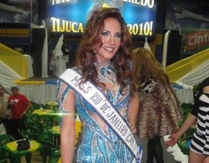 Malu foi eleita Miss Rio de Janeiro Gay 2010