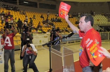 Governador Silva Barbosa participa do lanamento do Programa Carto Vermelho ao Trabalho Escravo