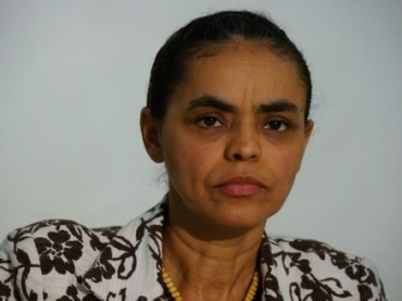 A pr-candidata do Partido Verde  presidncia da Repblica, Marina Silva 