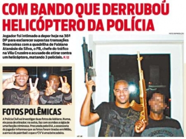 Fotos de Adriano divulgadas em jornal carioca no fazem parte de inqurito, diz policial