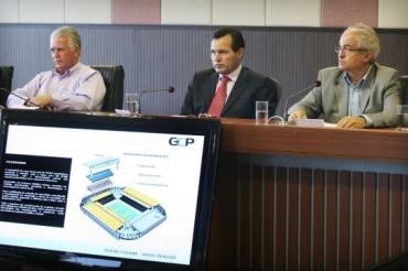Governador Silval Barbosa fala sobre a ordem de servio da construo da nova arena do verdo da copa de 2014