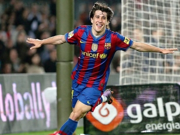 Com dois gols, Bojan Krkic brilhou no Camp Nou e garantiu vitria tranquila