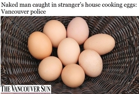 Invasor foi detido, mas os seus ovos ficaram para trs
