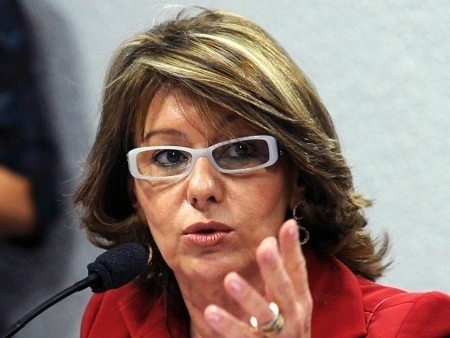 A ex-secretria da Receita Federal, Lina Vieira, foi ao Senado falar sobre o seu encontro com a ministra da Casa Civil,