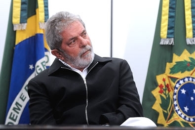 Lula durante cerimnia em que sancionou a lei dos taifeiros da Aeronutica, no ltimo dia 28