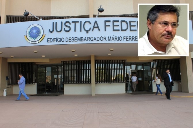 A Justia Federal atendeu a um pedido de penhora da Caixa; no destaque, Robrio Garcia