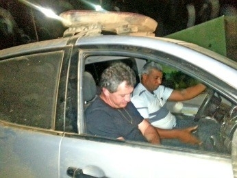 Dilmar Dal Bosco foi levado ao hospital pela polcia