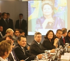 Para Silval Barbosa, ponto mais relevante da reunio foi o plebiscito sobre a reforma poltica