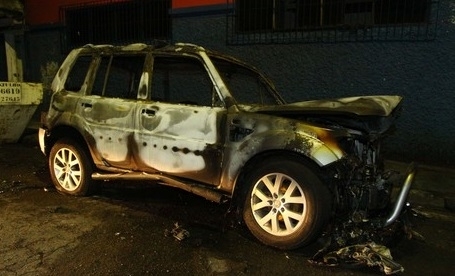 Motorista teve corpo e carro queimados em assalto na Vila Olmpia